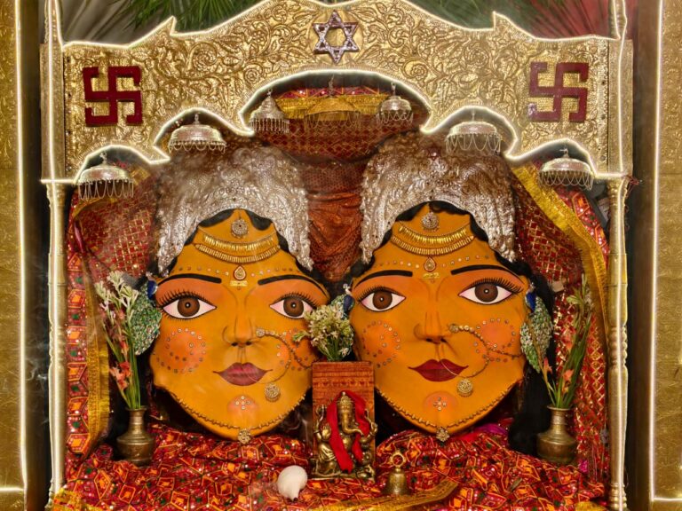 मां नंदा देवी महोत्सव के लिए तैयार की गई मूर्ति